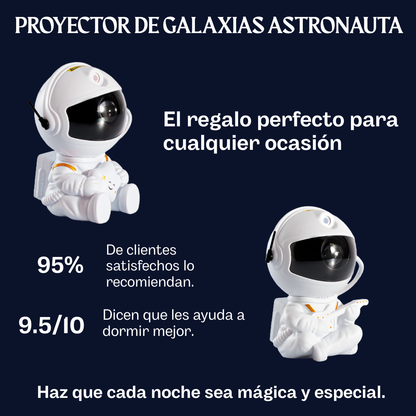 Proyector Astronauta Galaxia Relajante